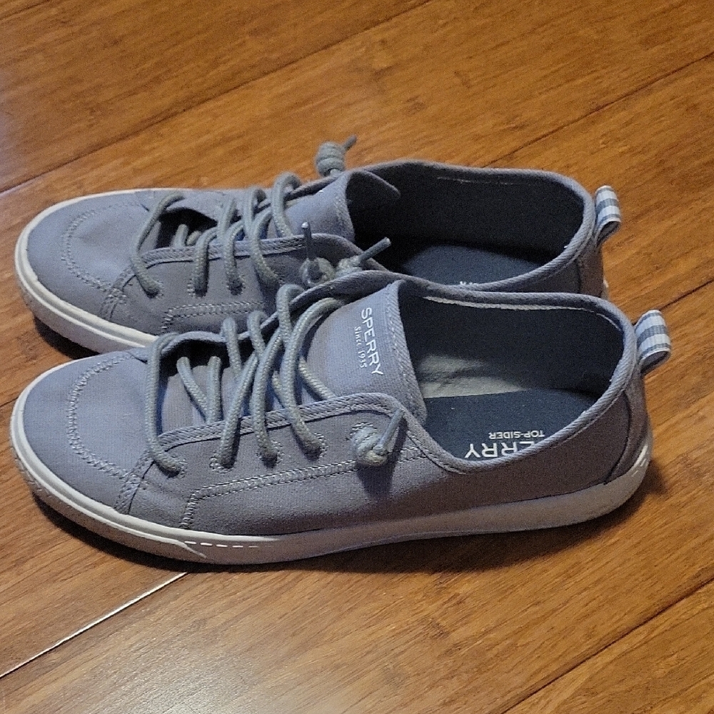 Sperry Women's Gray Casual Sneakers - Picture 2 of 5